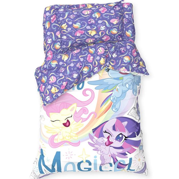 

Постельное бельё 1,5 сп Magical My Little Pony 143x215 см, 150x214 см, 50x70 см -1 шт