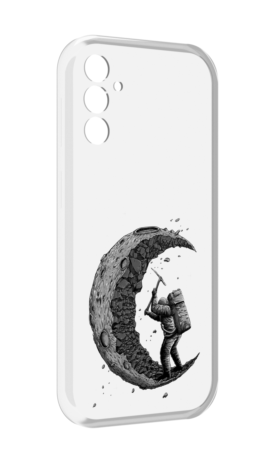 

Чехол MyPads камненная луна для Samsung Galaxy M13, Прозрачный, Tocco
