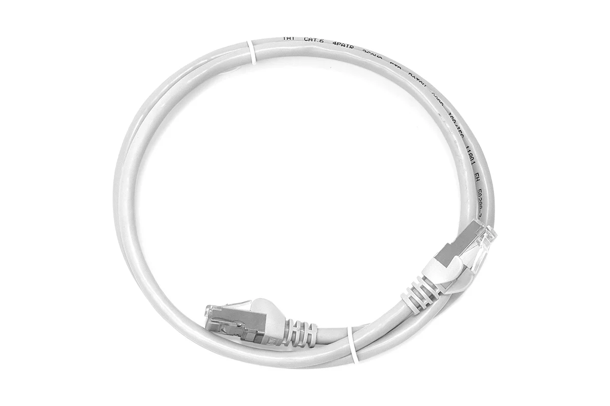 

Патч-корд Lanmaster RJ-45 - RJ-45 вилка-вилка 1м (TWT-45-45-1.0/S6-GY) серый