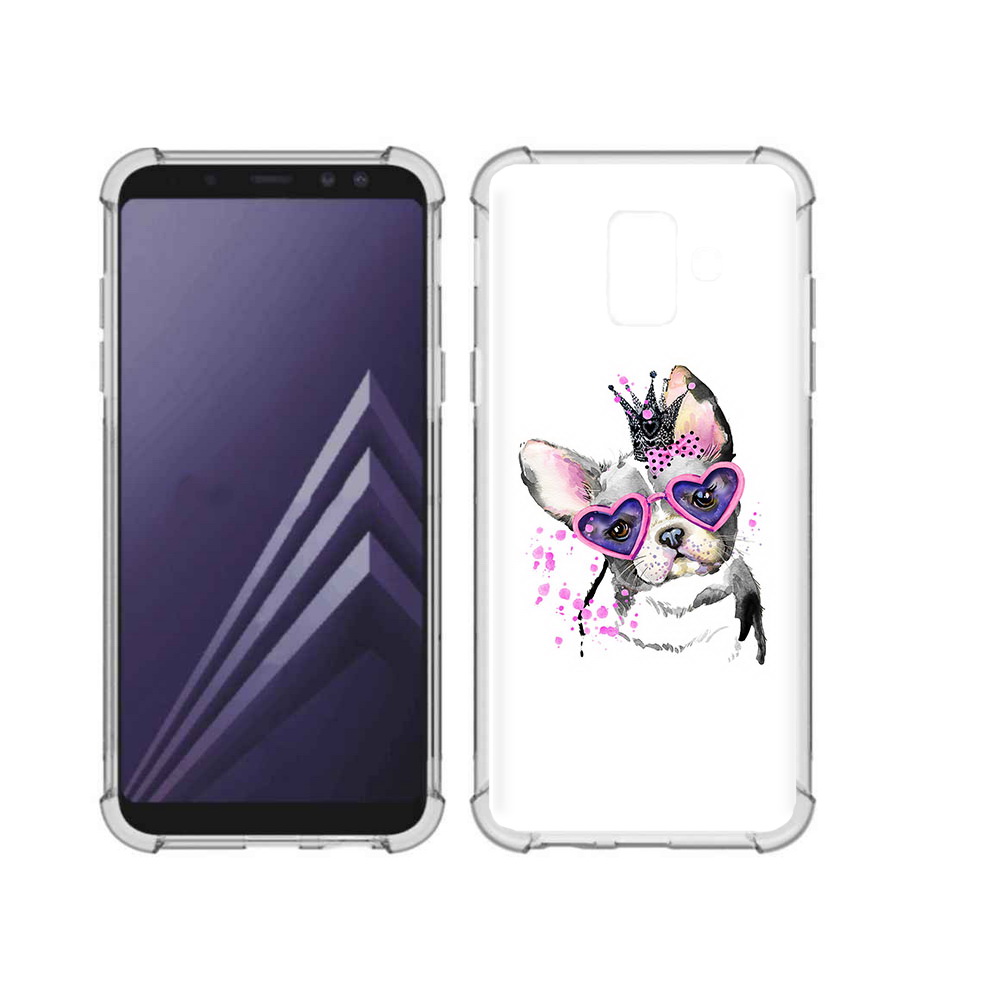 

Чехол MyPads Tocco для Samsung Galaxy A6 (2018) принцесса (PT111558.582.558), Прозрачный, Tocco