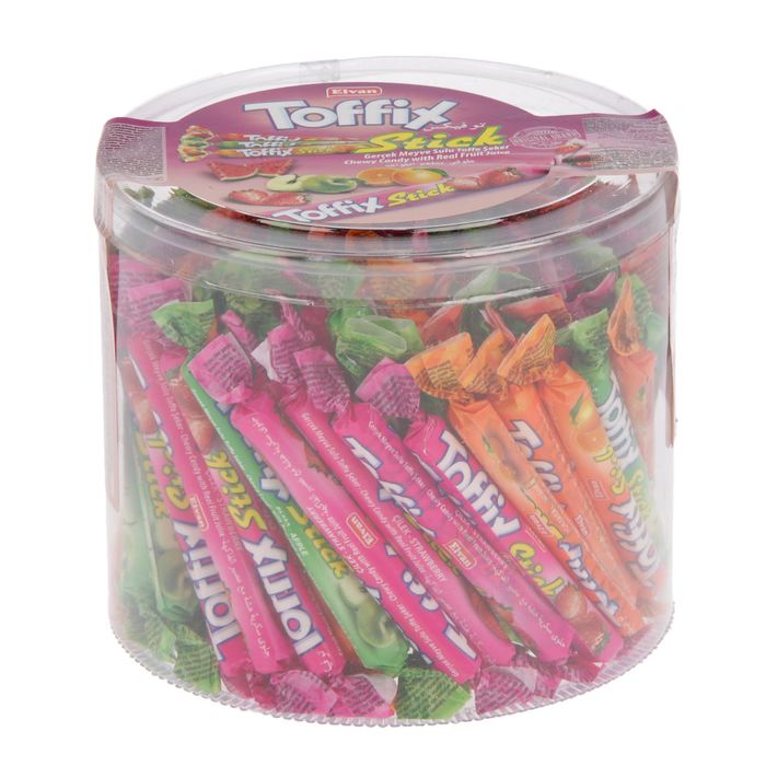 

TOFFIX Конфеты жевательные Toffix srick микс, 800 г