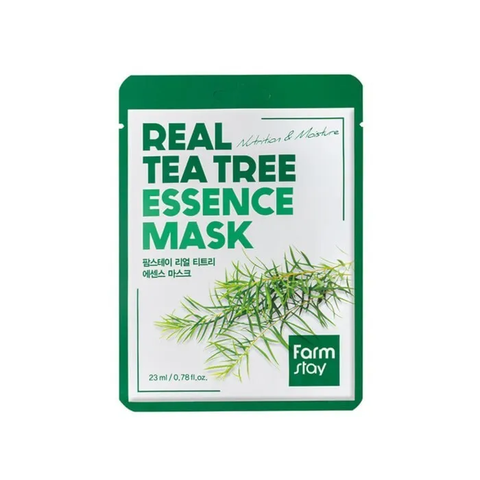 

Маска тканевая для лица с экстрактом чайного дерева FarmStay Real Tea Tree Essence Mask, 2