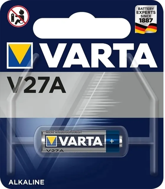 

Батарейка Varta ENERGY LR27/A27/MN27 BL1 Alkaline 12V (4227)