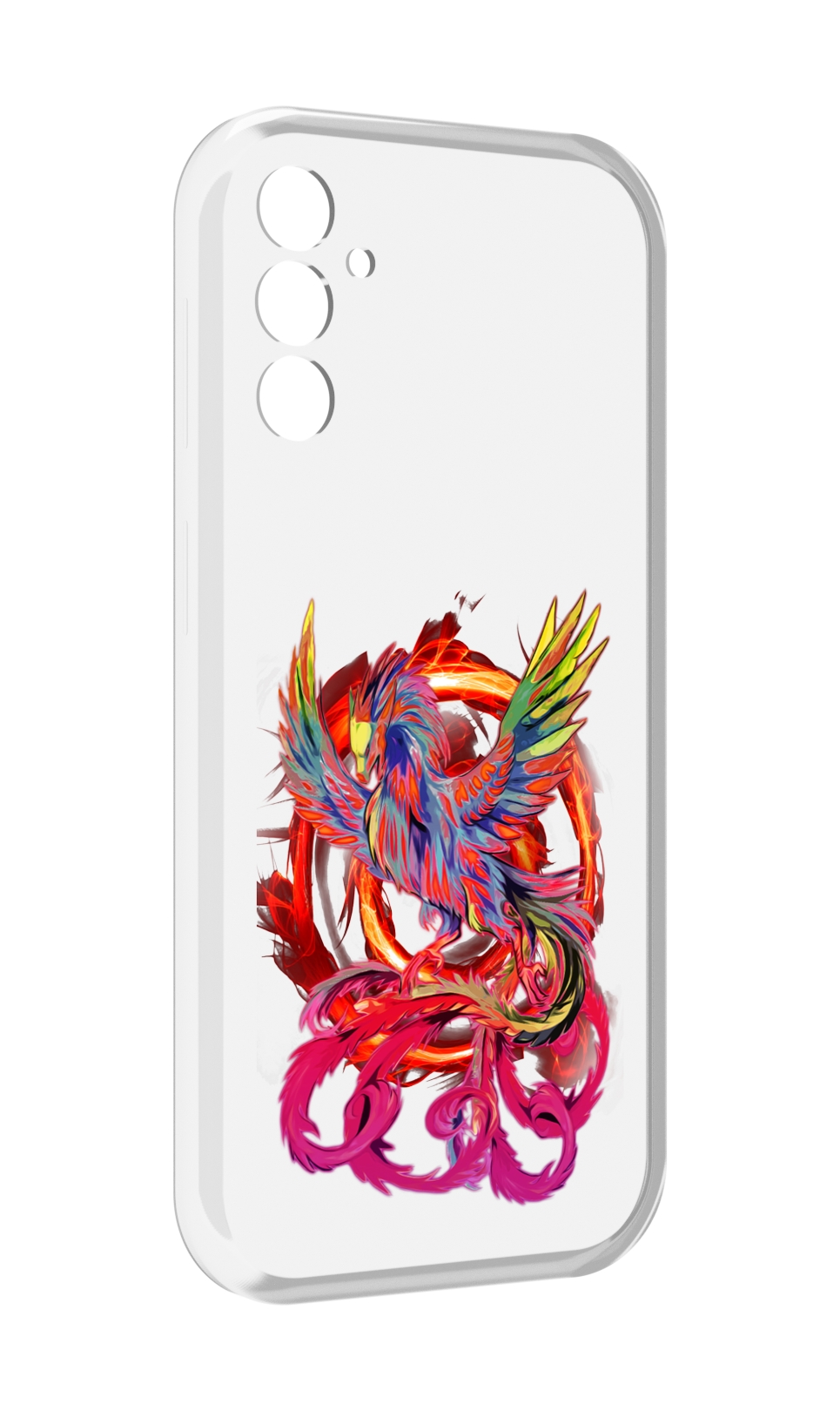 

Чехол MyPads красочный феникс для Samsung Galaxy M13, Прозрачный, Tocco