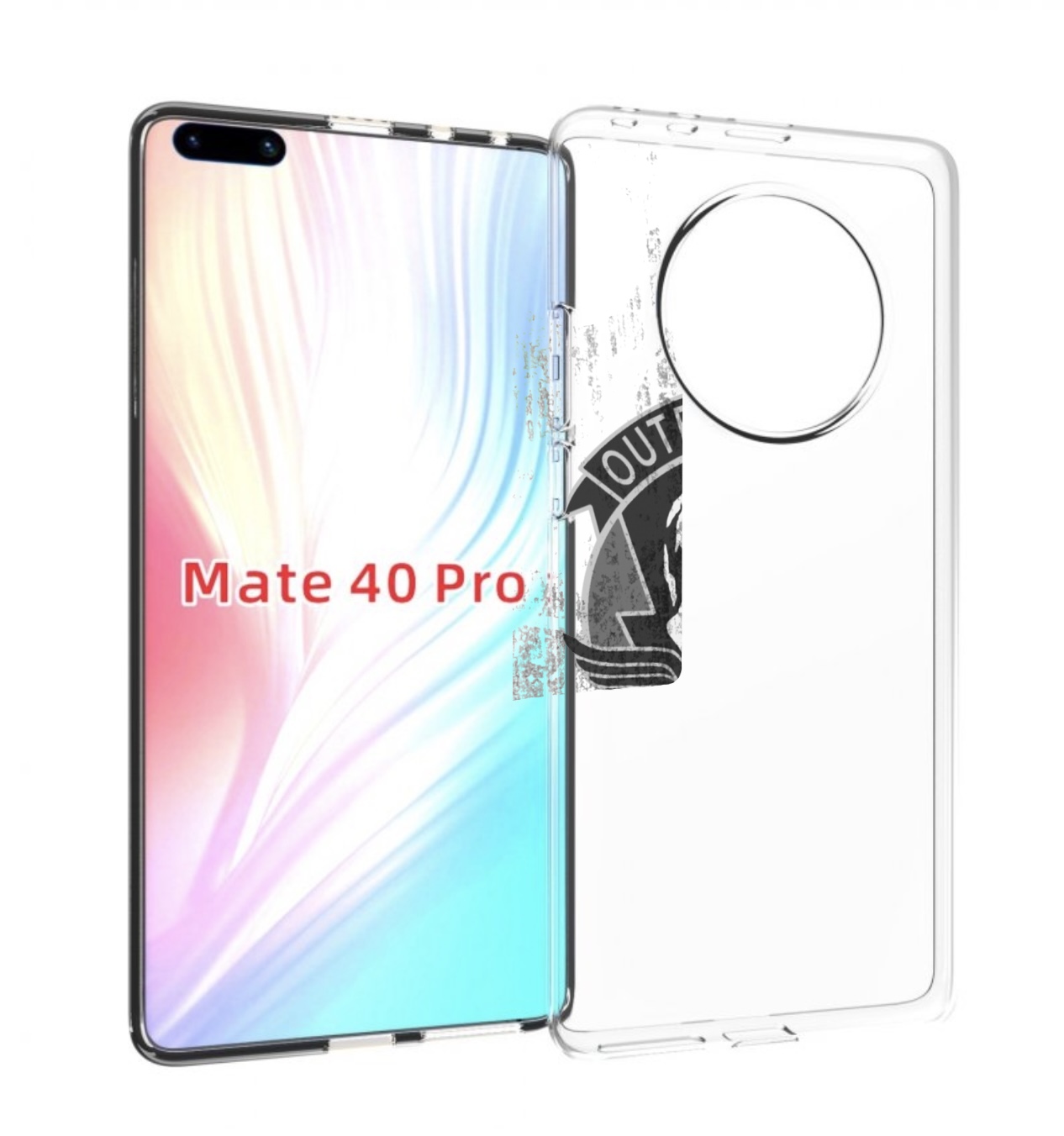 

Чехол MyPads Metal Gear Solid V Outer Heaven для Huawei Mate 40 Pro (NOH-NX9), Прозрачный, Tocco