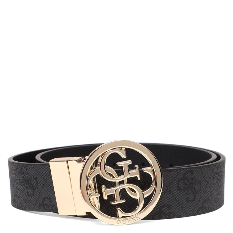 

Ремень женский Guess BW9062P4135 темно-серый, 95 см, Черный, BW9062P4135