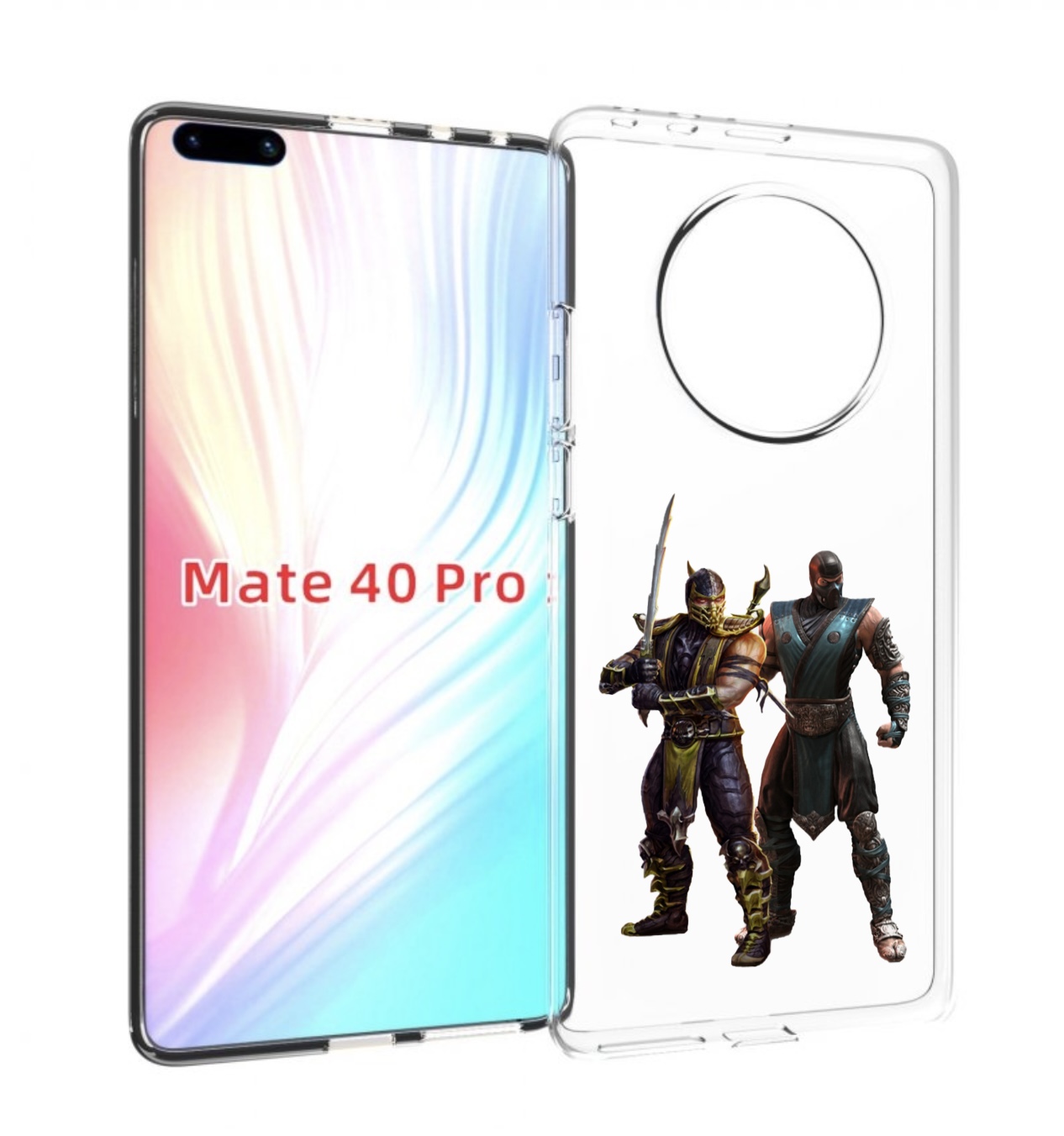 

Чехол MyPads Mortal-Kombat-1 для Huawei Mate 40 Pro (NOH-NX9), Прозрачный, Tocco