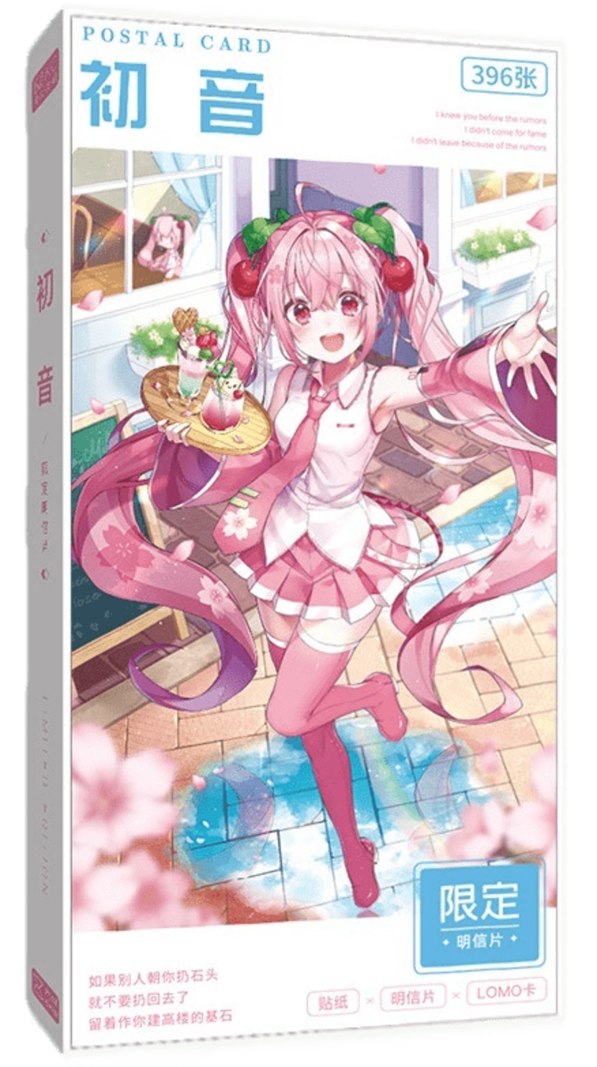 

Аниме набор открыток Мику Хацунэ miku hatsune 12072022