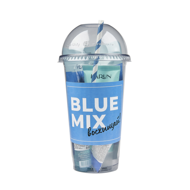 Подарочный набор Gift Box Blue Mix Восхищай! 4 пр jeffree star cosmetics набор помад для губ жидких матовых mini nudes bundle volume 1