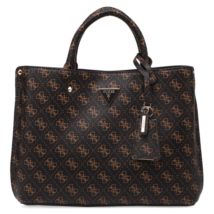 

Сумка тоут женская Guess HWQG8778060 темно-коричневая, Коричневый, HWQG8778060