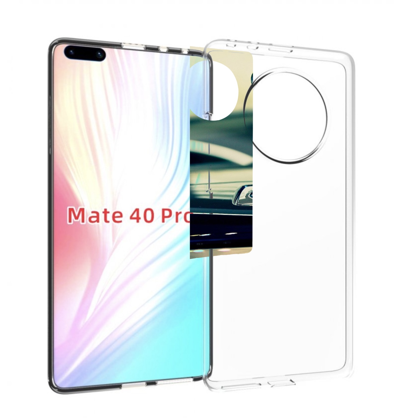

Чехол Mypads Rolls Royce 1 Для Huawei Mate 40 Pro (Noh-Nx9), Прозрачный, Tocco
