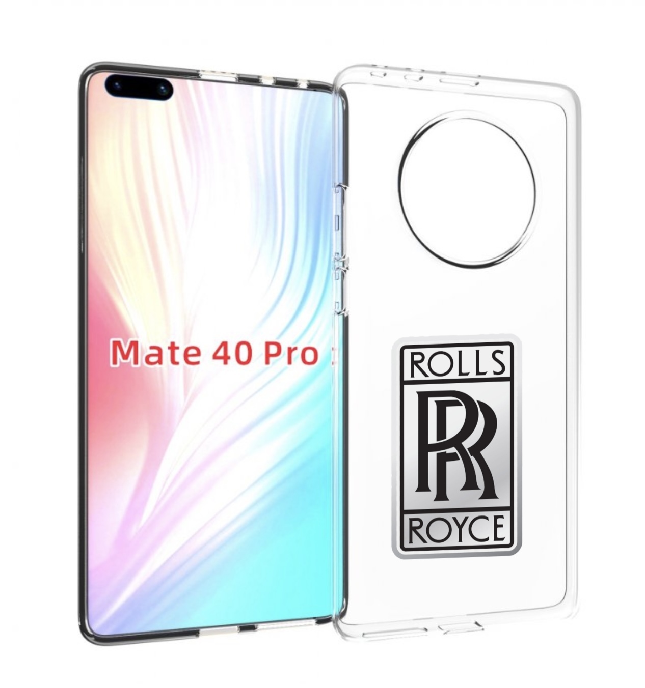 

Чехол Mypads Rolls-Royce Мужской Для Huawei Mate 40 Pro (Noh-Nx9), Прозрачный, Tocco
