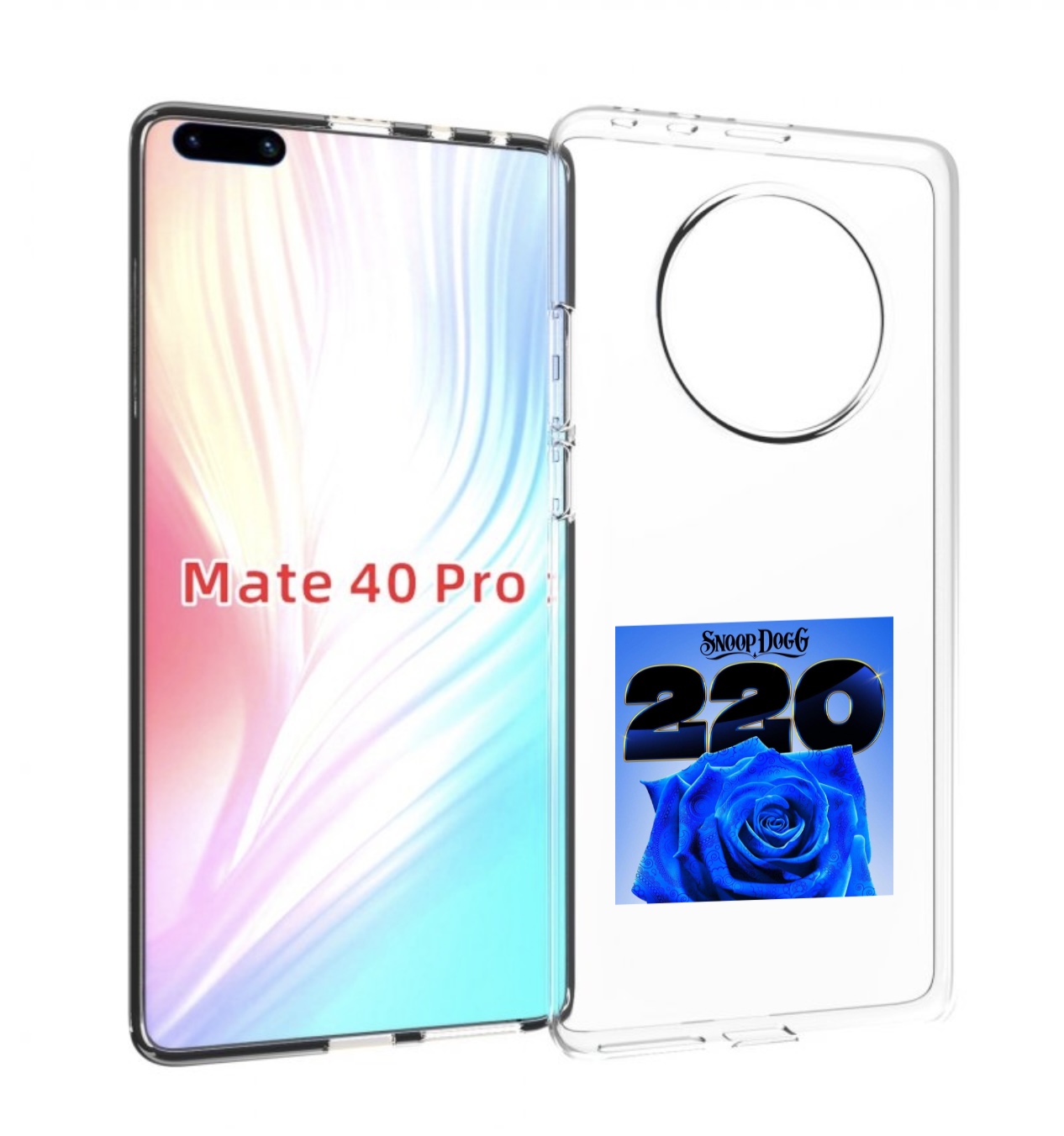 

Чехол Mypads Snoop Dogg 220 Для Huawei Mate 40 Pro (Noh-Nx9), Прозрачный, Tocco