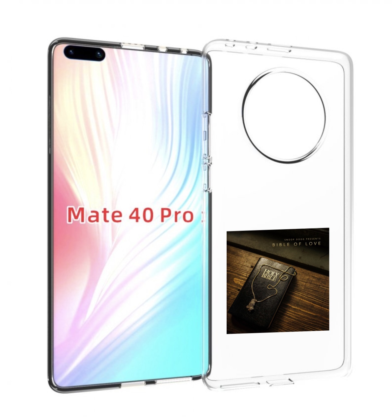 

Чехол Mypads Snoop Dogg Bible Of Love Для Huawei Mate 40 Pro (Noh-Nx9), Прозрачный, Tocco