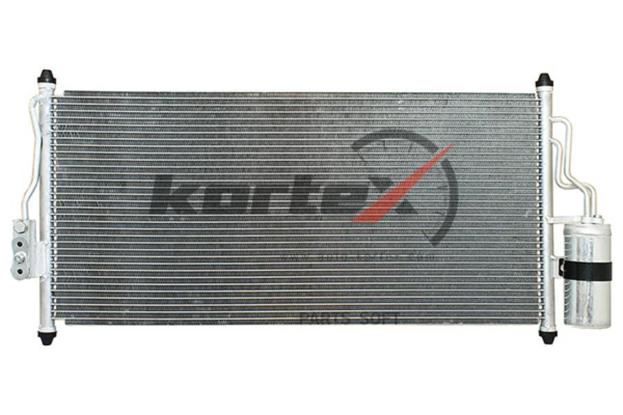 KORTEX KRD2068 Радиатор кондиционера () 1шт