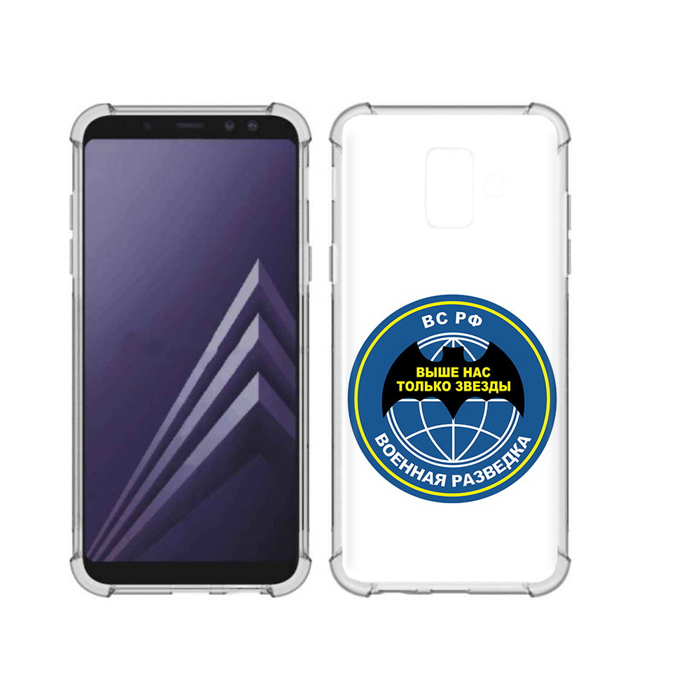 

Чехол MyPads Tocco для Samsung Galaxy A6 (2018) разведка (PT111558.582.568), Прозрачный, Tocco