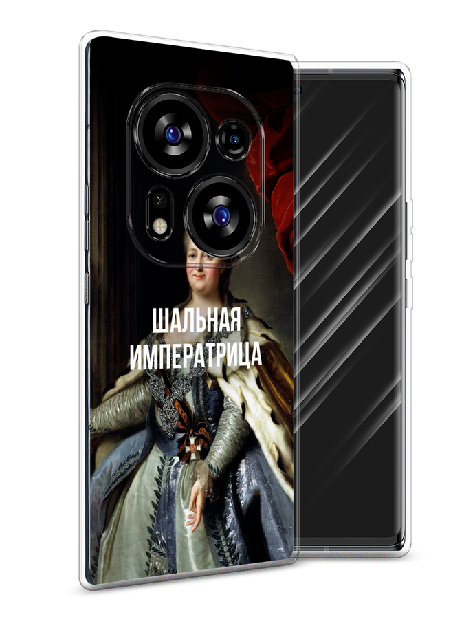 

Чехол Awog на Tecno Phantom X2/X2 Pro "Шальная императрица", Синий;красный;белый, 303250-6