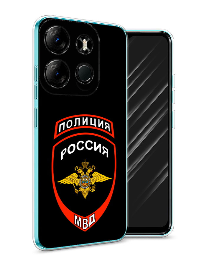 

Чехол Awog на Tecno Phantom X2/X2 Pro "Полиция шеврон", Черный;красный;белый, 303250-5