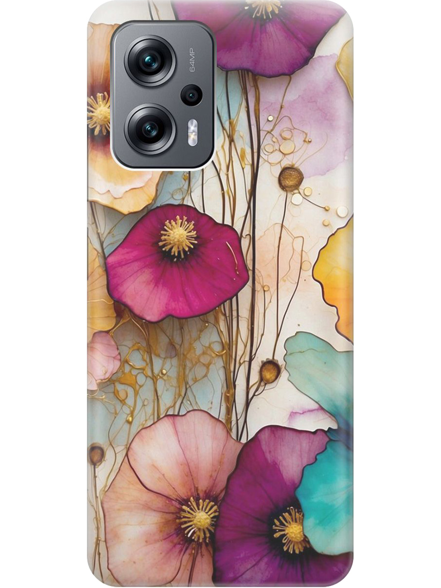 

Силиконовый чехол на Poco X4 GT / Xiaomi Redmi Note 11T Pro / 11T Pro+ с принтом 885356, Прозрачный;красный;белый, 740187722