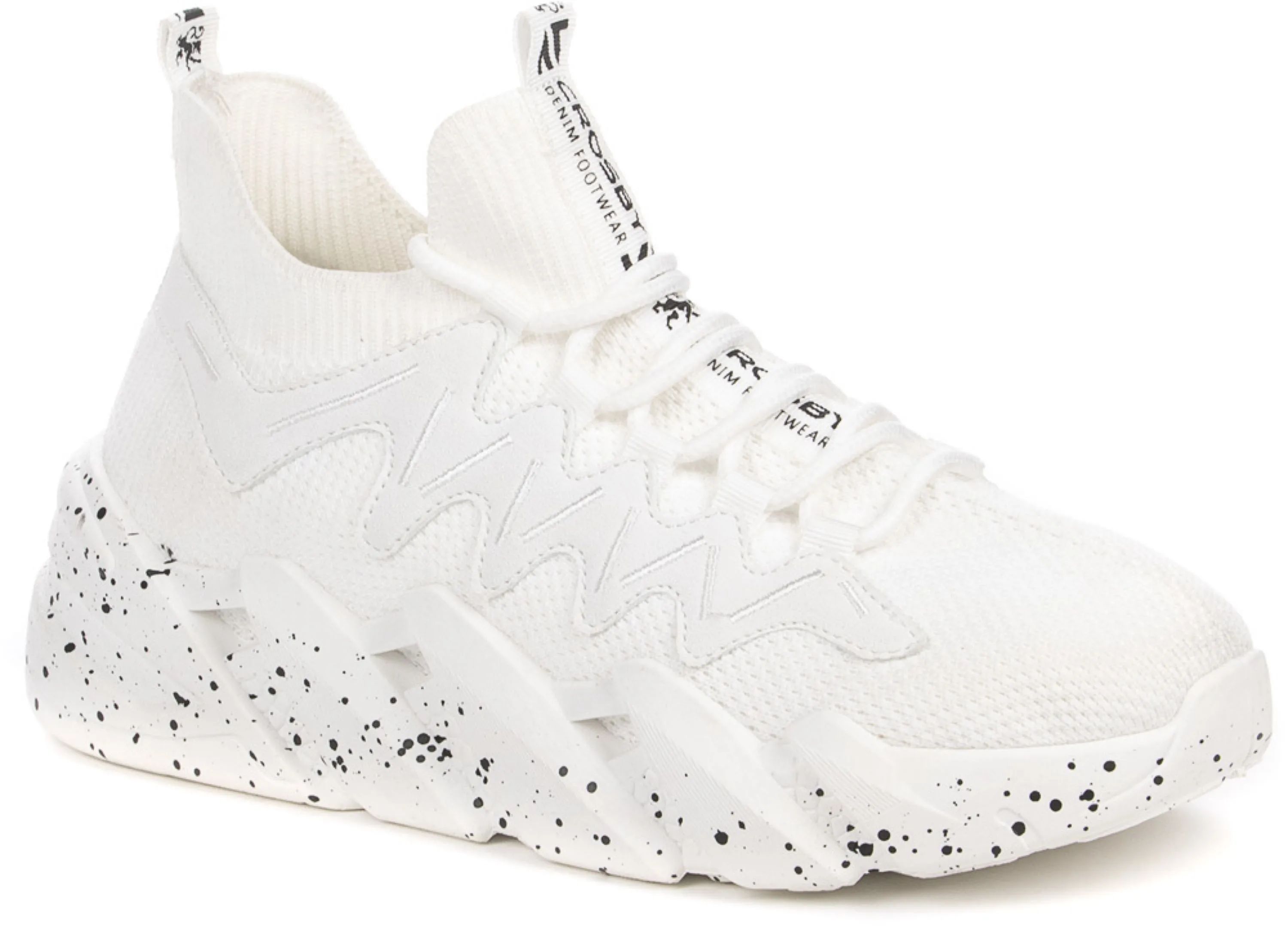 CROSBY Кроссовки 237302/01-03 для девочек 34р. цв.Белый