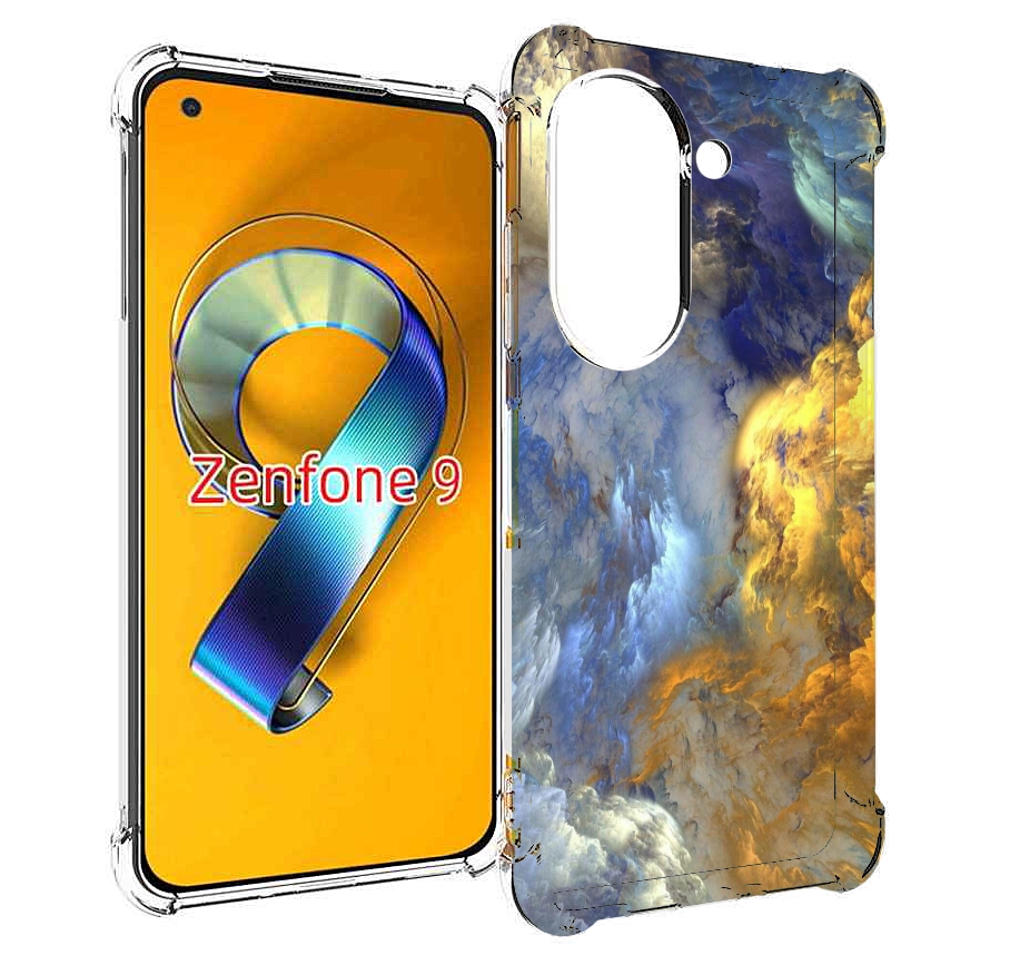 

Чехол MyPads мраморное небо для Asus Zenfone 9 (AI2202), Прозрачный, Tocco