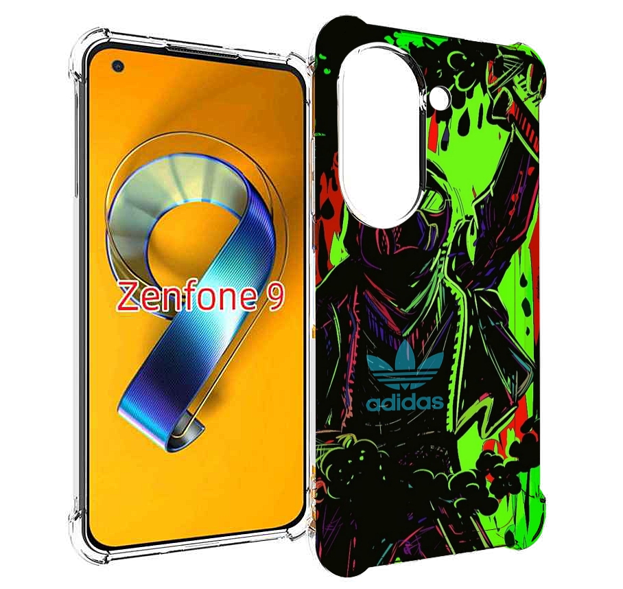 

Чехол MyPads мужчина в красках адидас для Asus Zenfone 9 (AI2202), Прозрачный, Tocco