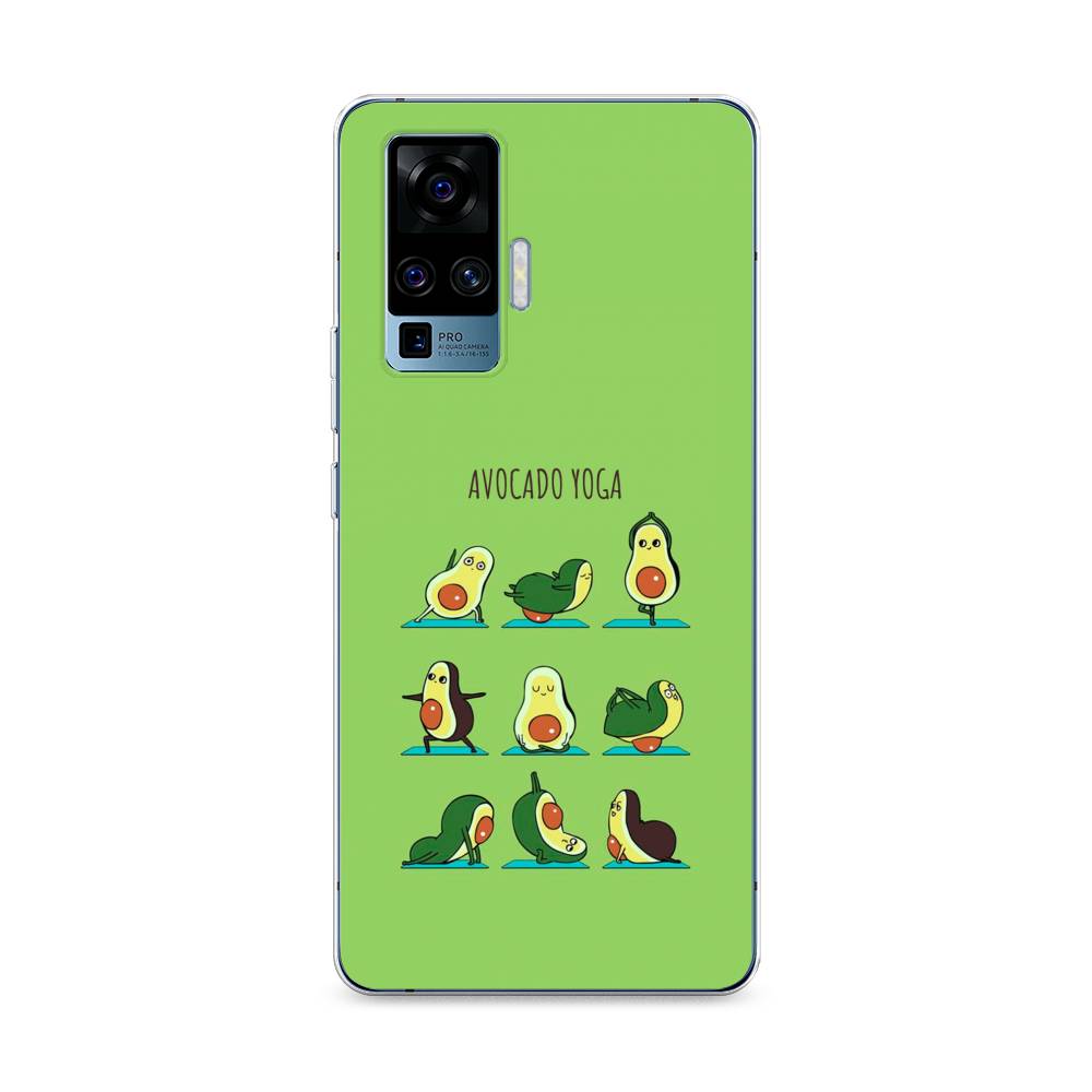 

Чехол Awog на Vivo X50 Pro "Авокадо йога", Разноцветный, 262350-10
