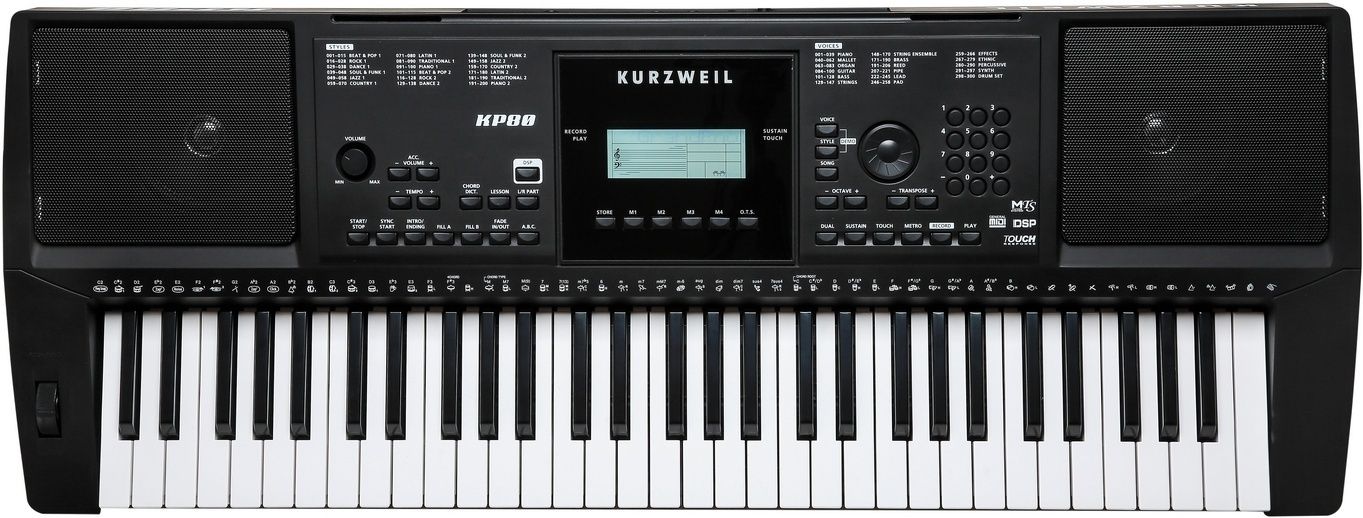 Синтезатор Kurzweil KP80 LB 61 с автоаккомпанементом 40009₽