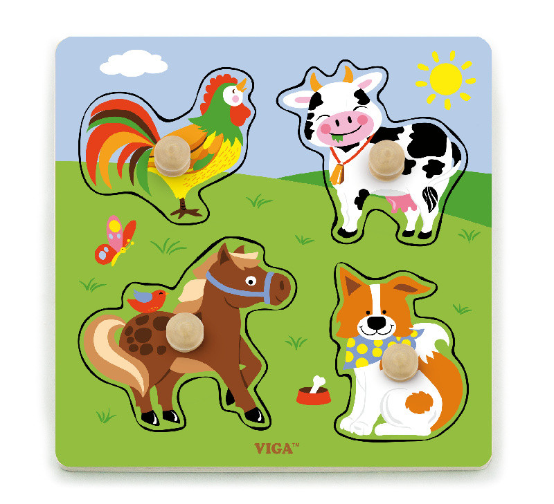 

Пазл для малышей "Ферма"