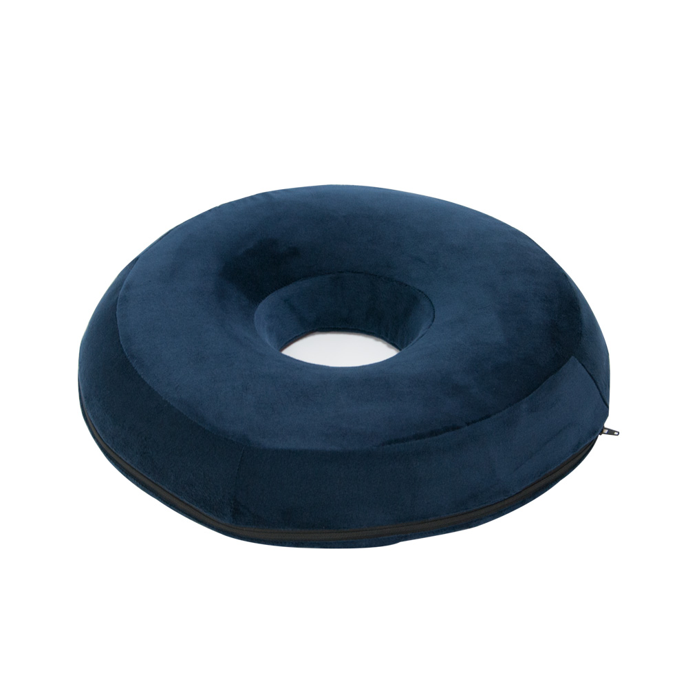 Купить Поддерживающая подушка Мега Оптим Mega-TZ-01, кольцевая, синяя, синий, пенополиуретан