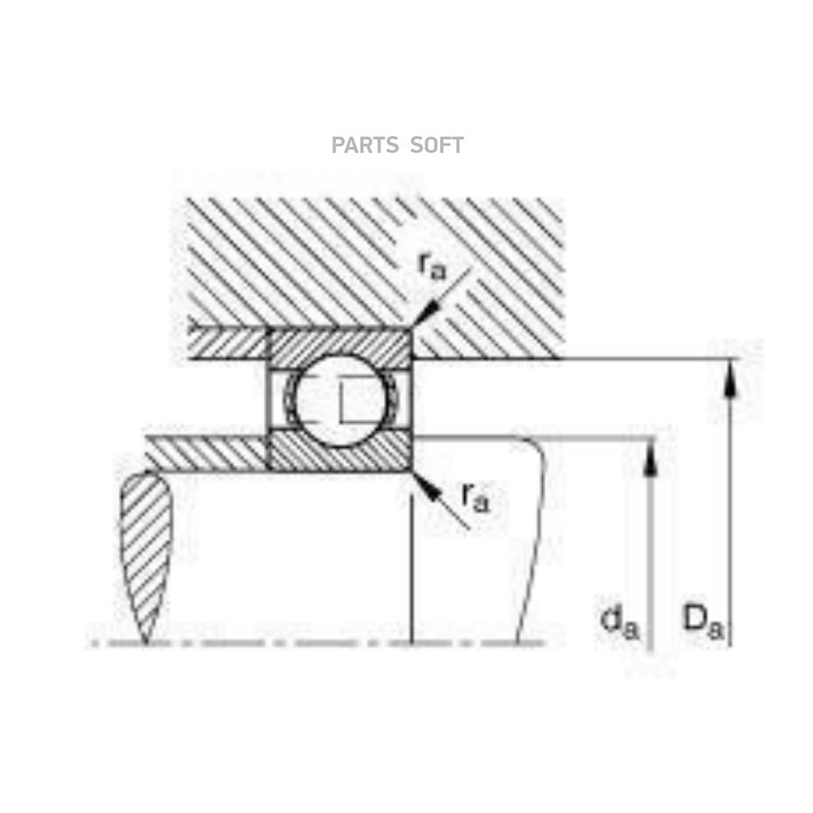 

Подшипник 6303ddu NSK