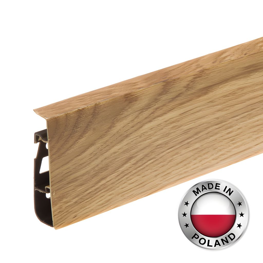 

Плинтус Cezar Hi-Line 141 Дуб Алабама 2500x22x75 мм, бежевый X5