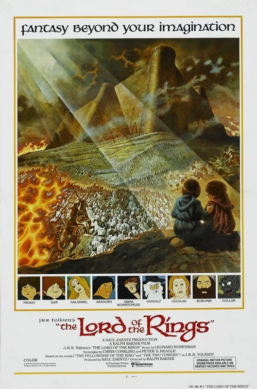 

Постер к мультфильму "Властелин колец" (The Lord of the Rings) A3