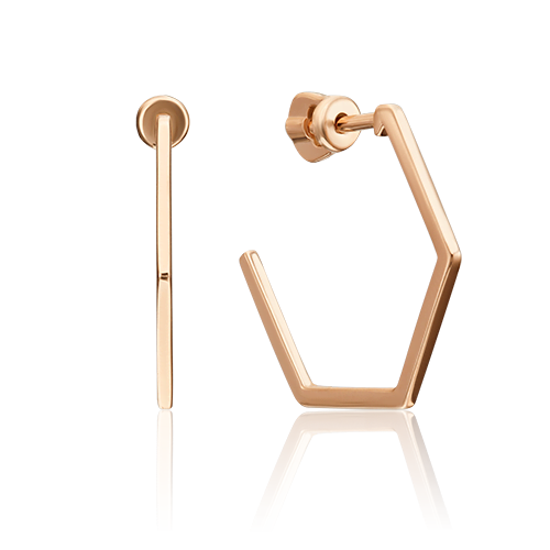 

Серьги из золота PLATINA jewelry 02-4521-00-000-1110-02, 02-4521-00-000-1110-02