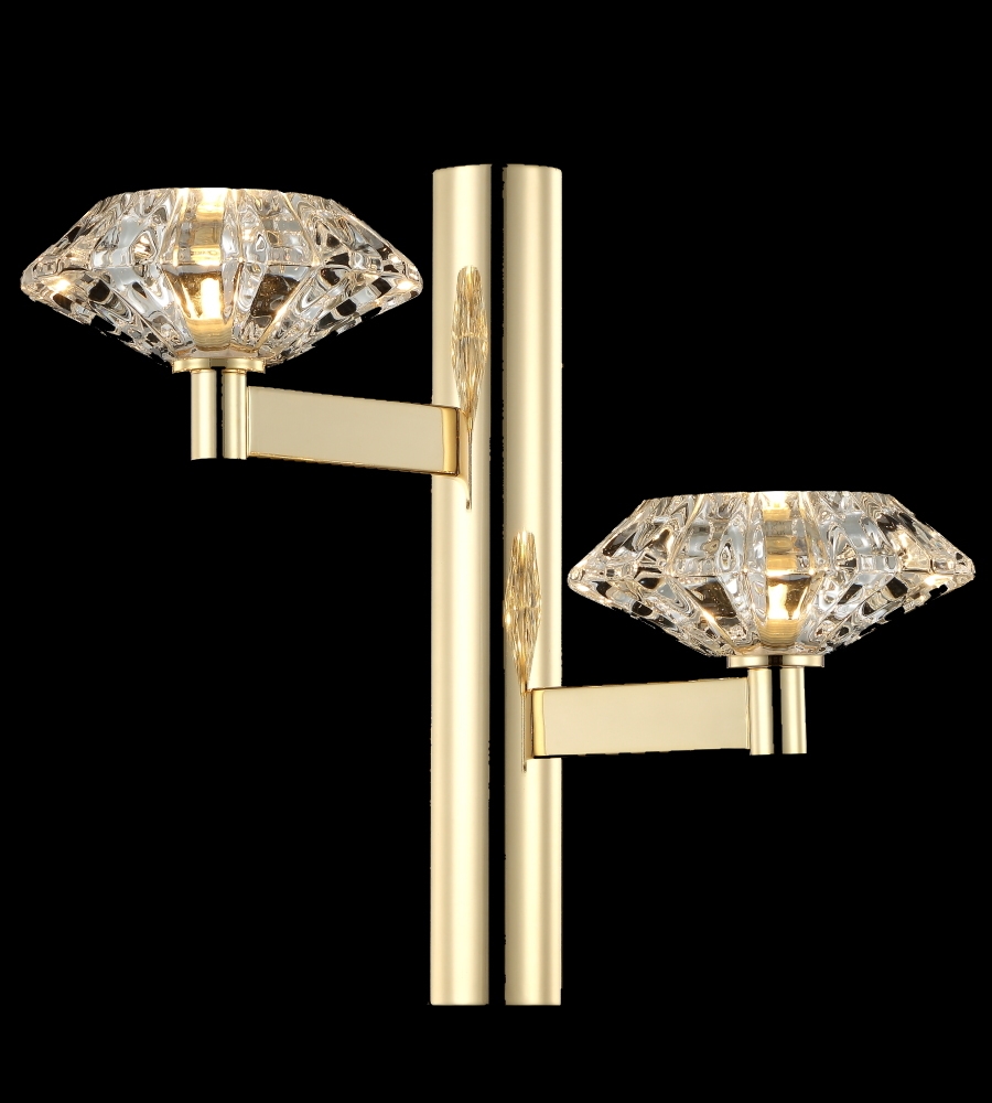 фото Бра crystal lux renata ap1 silver