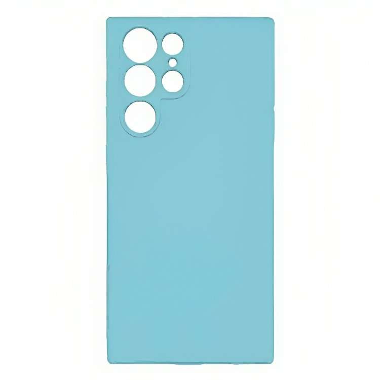 

Чехол для Samsung S23 Ultra голубой, силикон (IS793026)
