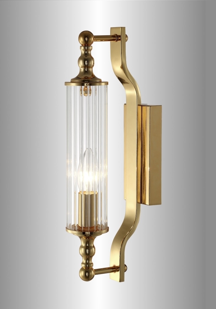 фото Бра crystal lux tomas ap1 gold