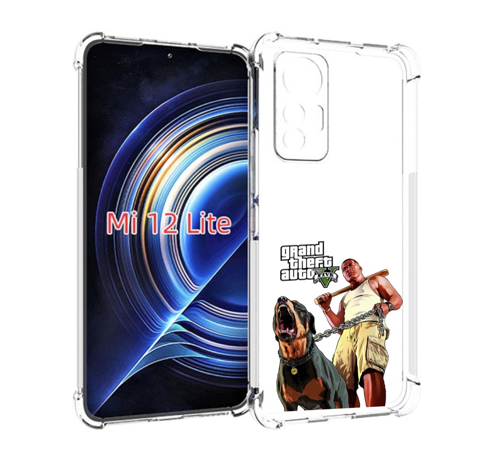 

Чехол MyPads GTA грозная собака для Xiaomi 12 Lite, Прозрачный, Tocco
