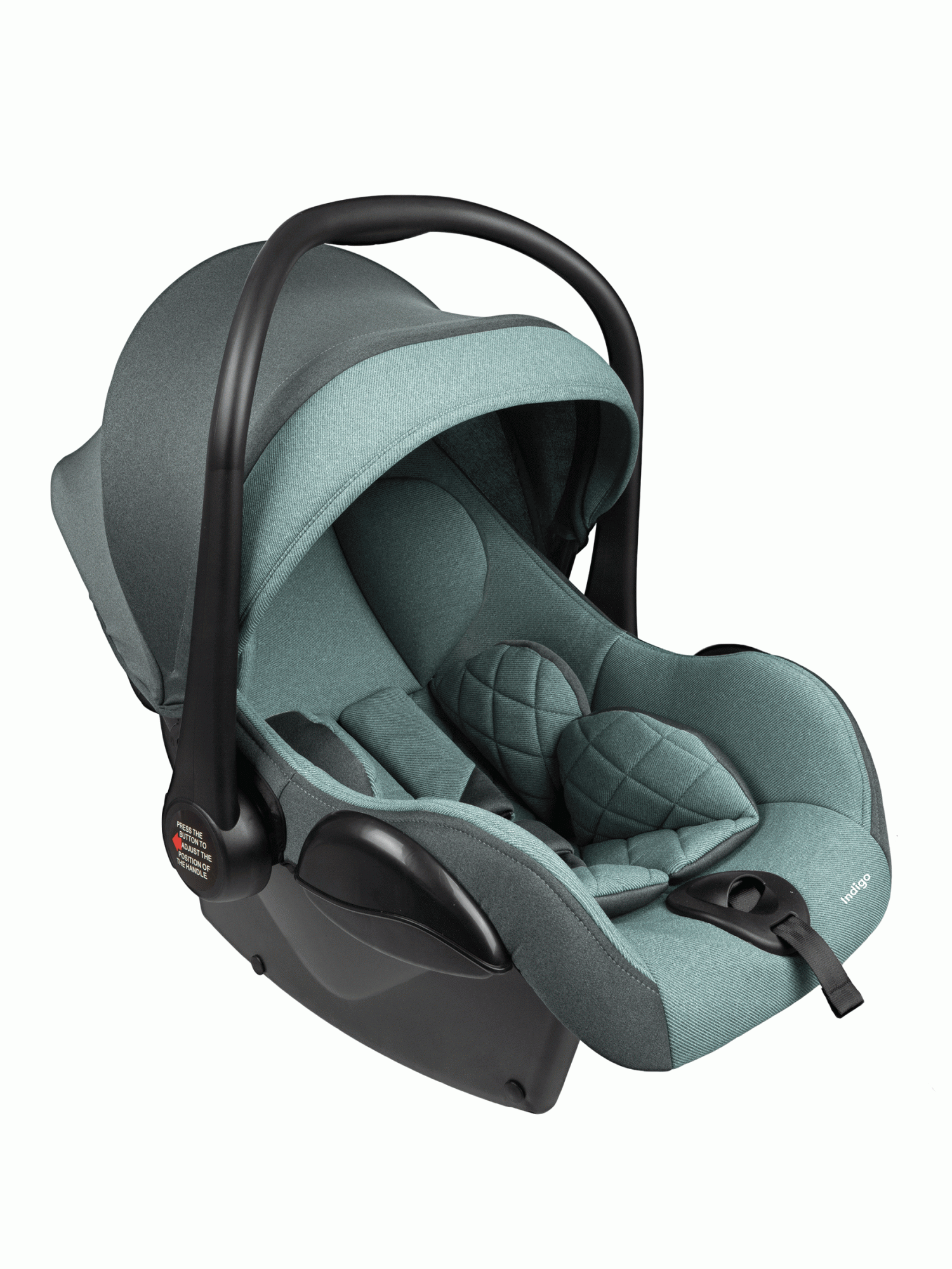 

Автокресло INDIGO BONNY, зеленый серый, BONNY 2