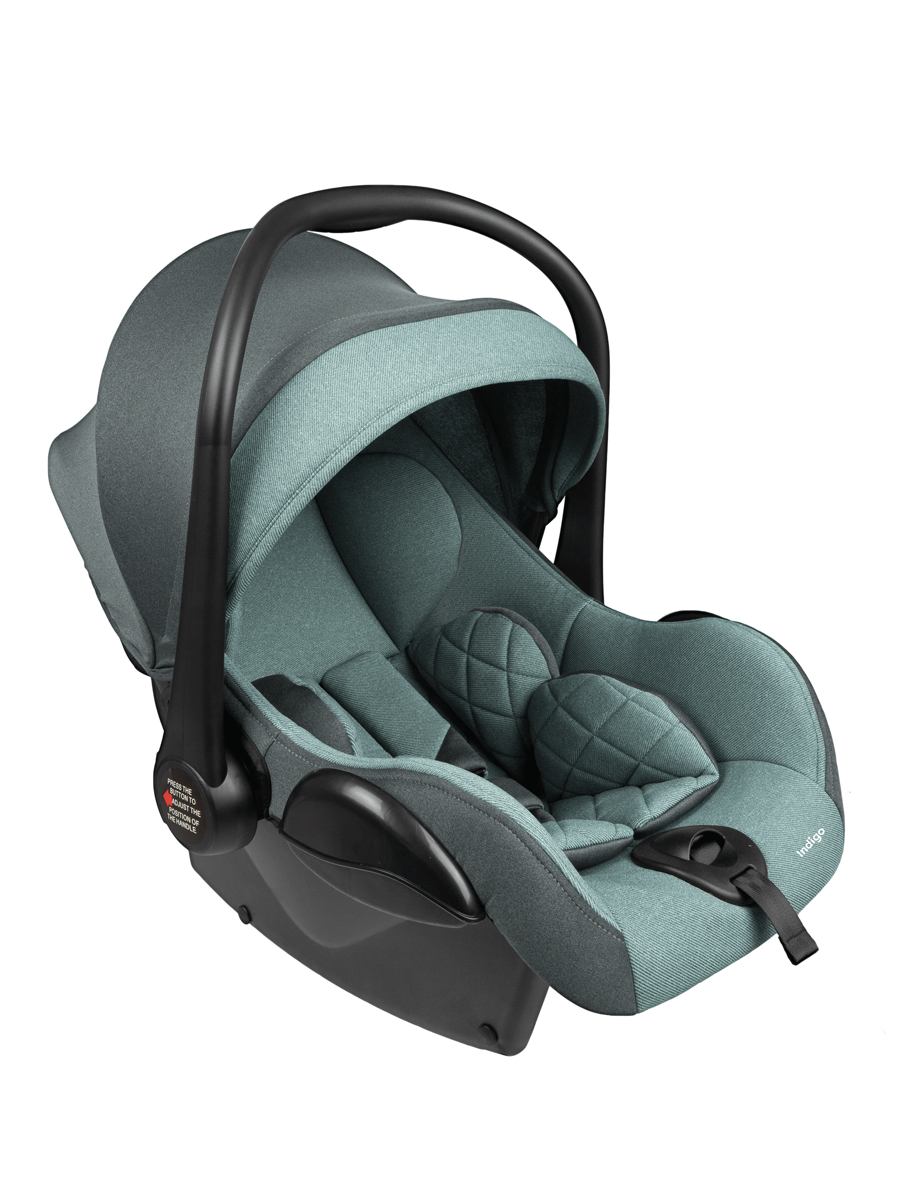 Автокресло INDIGO BONNY зеленый серый 7999₽
