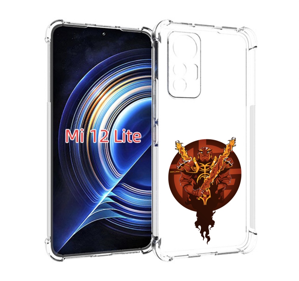 

Чехол MyPads ember spirit для Xiaomi 12 Lite, Прозрачный, Tocco