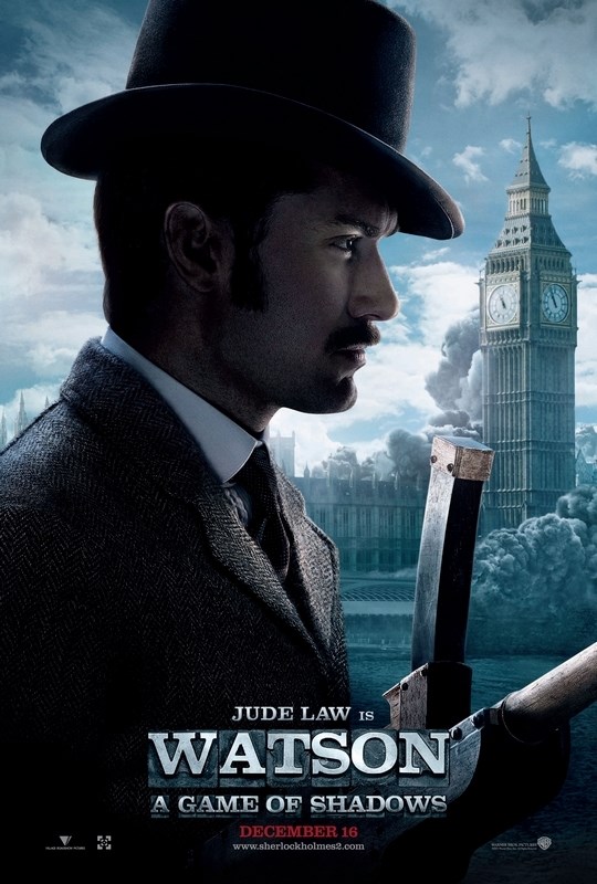 

Постер к фильму "Шерлок Холмс: Игра теней" (Sherlock Holmes A Game of Shadows) A2