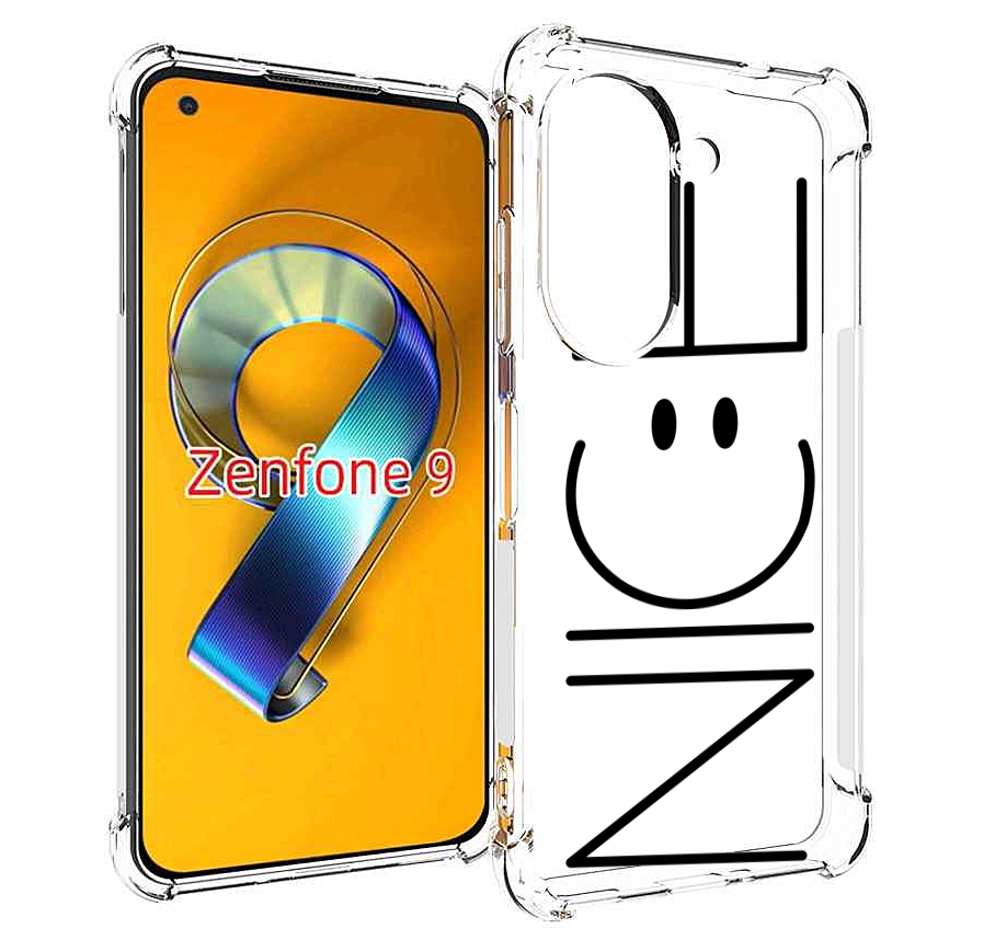 Чехол MyPads найс-надпись для Asus Zenfone 9 (AI2202)