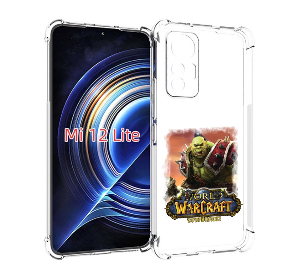 

Чехол MyPads Варкрафт для Xiaomi 12 Lite, Прозрачный, Tocco