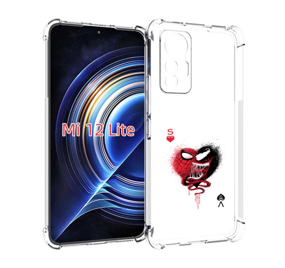 

Чехол MyPads Веном для Xiaomi 12 Lite, Прозрачный, Tocco