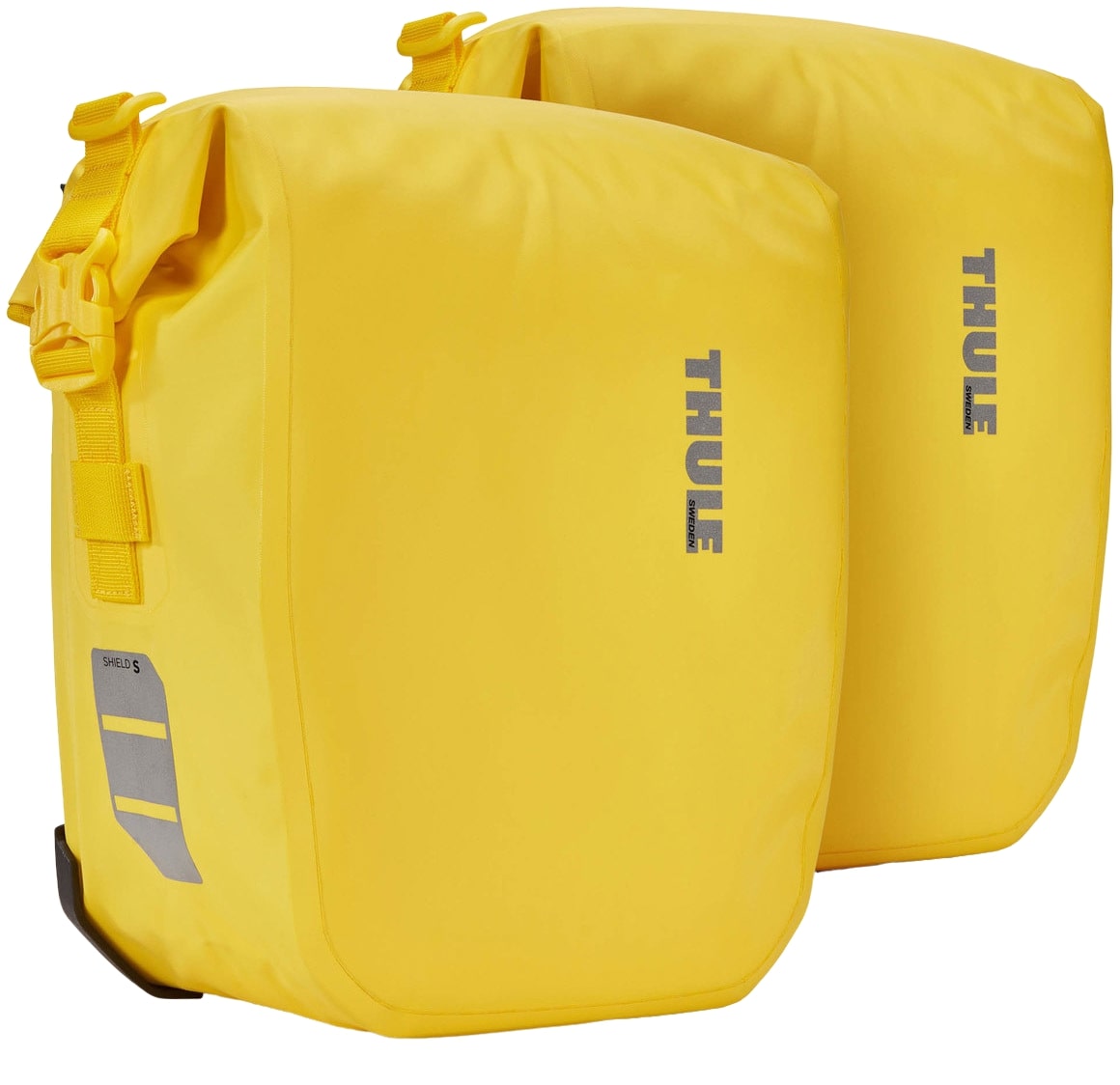 фото Велосипедные сумки на багажник thule shield pannier 13l yellow