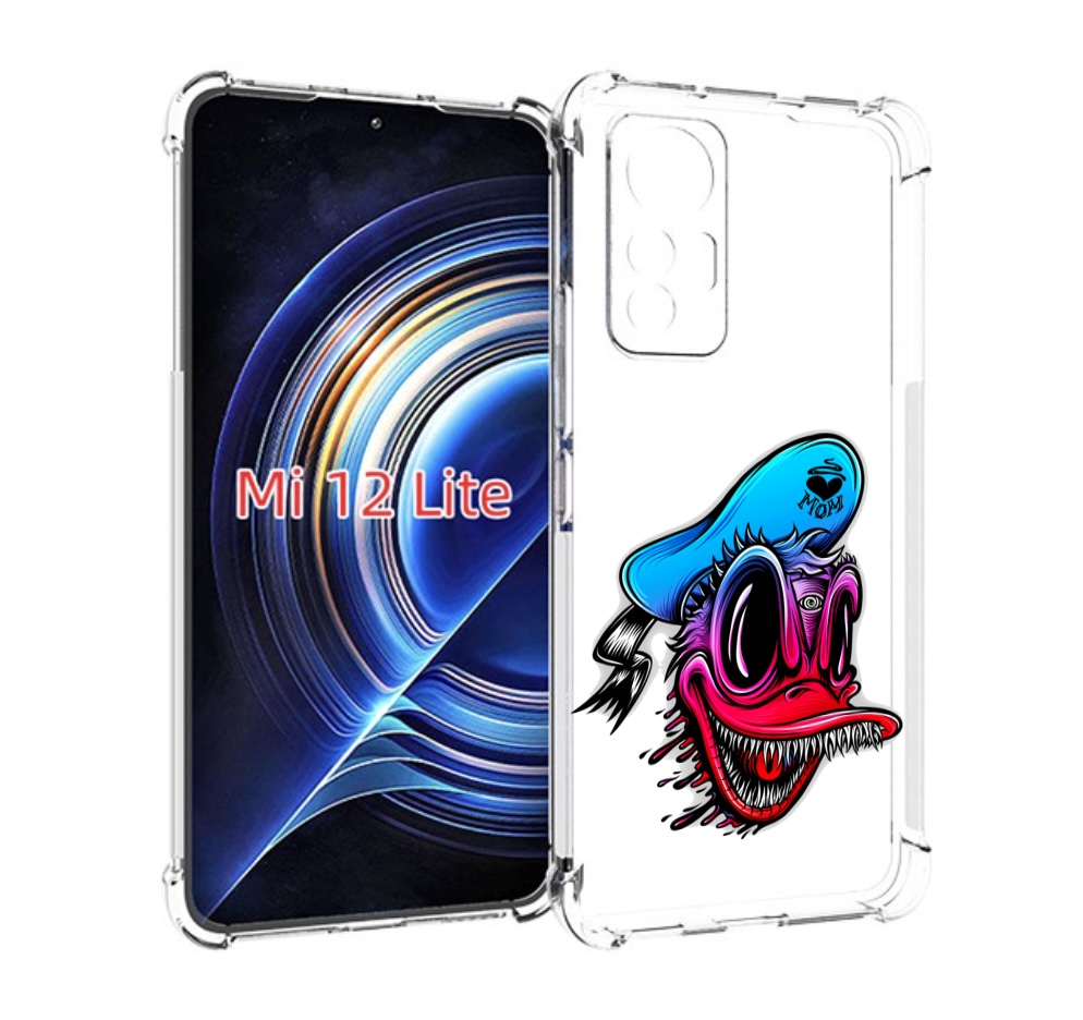 

Чехол MyPads Дональд для Xiaomi 12 Lite, Прозрачный, Tocco