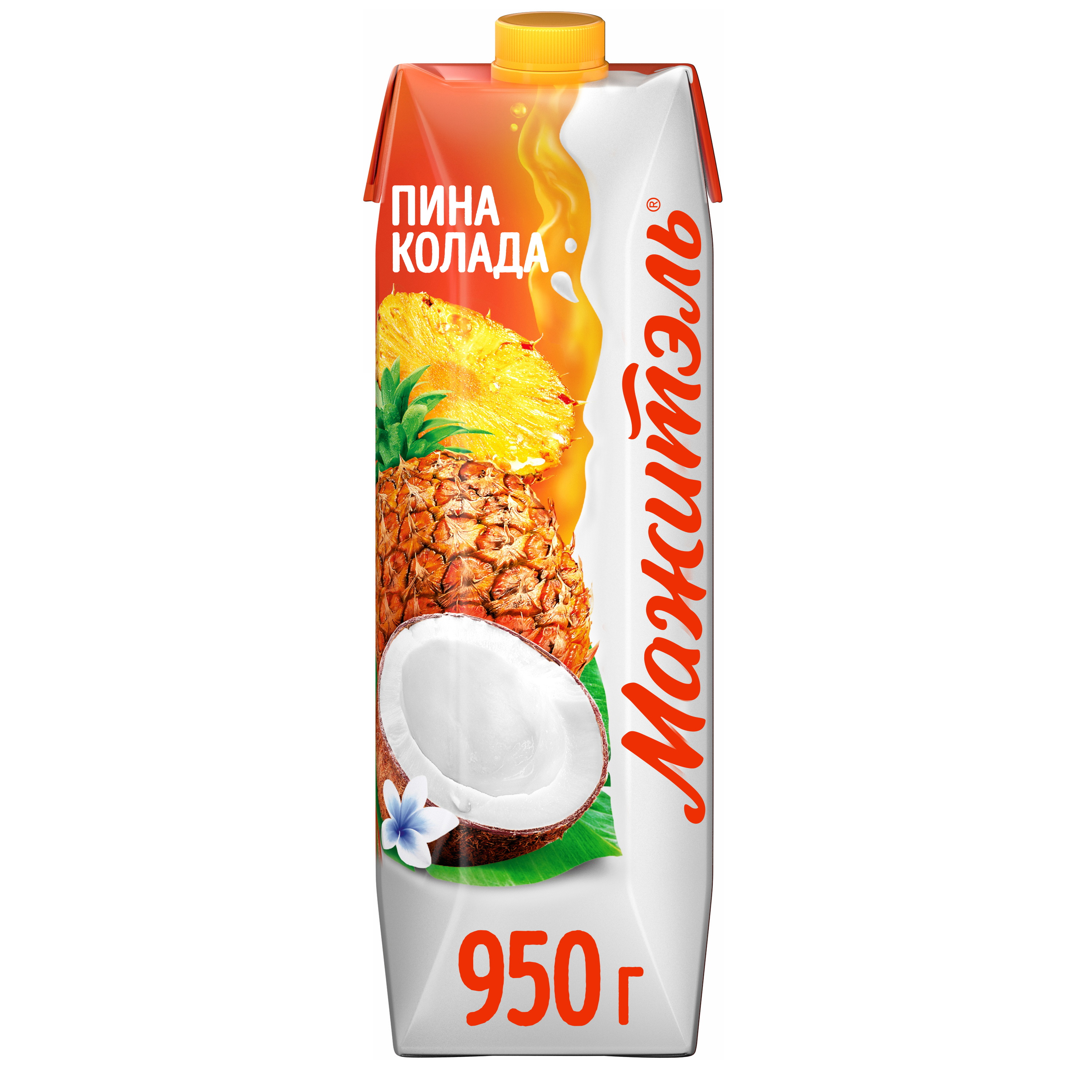 Напиток party Мажитэль сывороточно - молочный пина колада 950 г