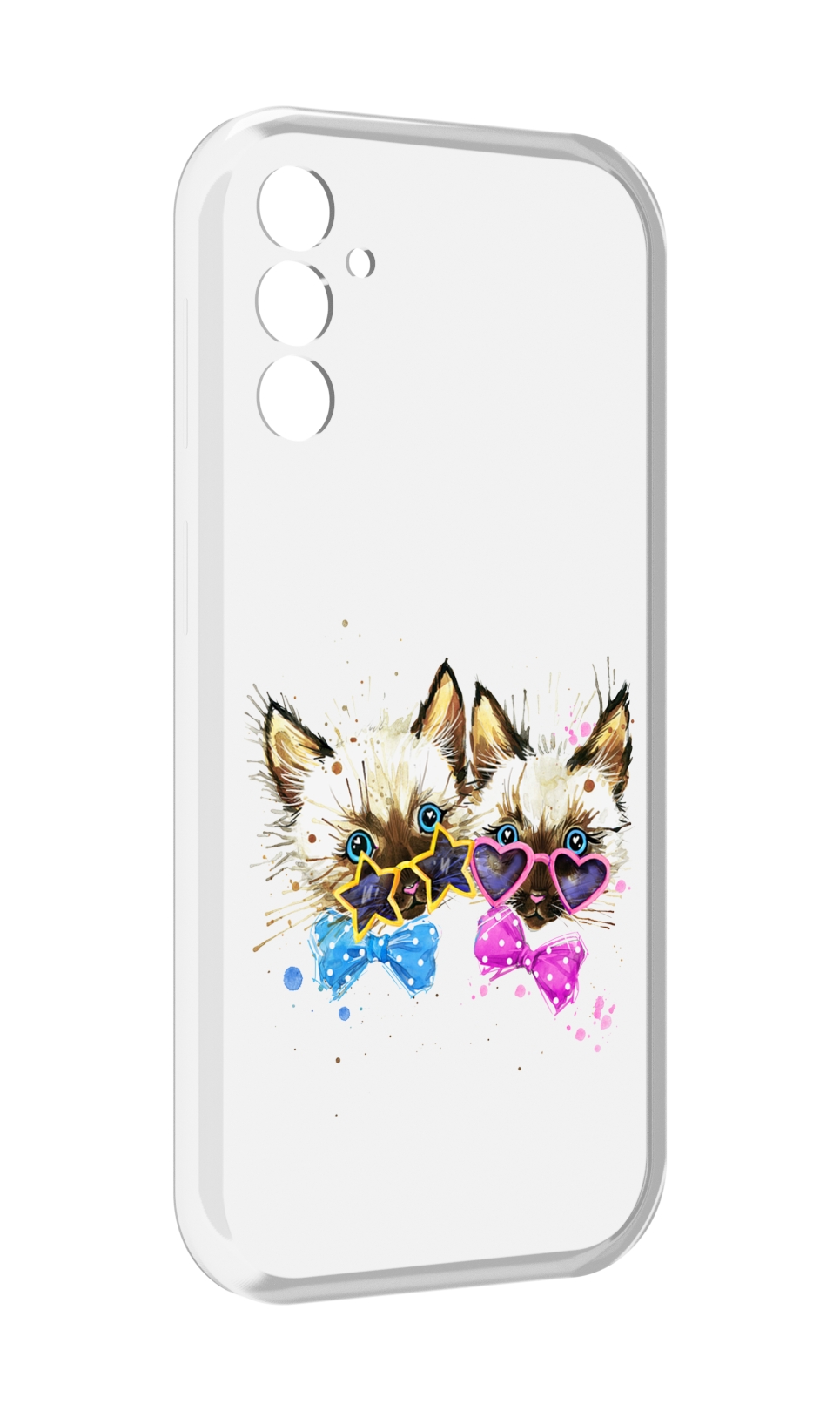 

Чехол MyPads милые котята для Samsung Galaxy M13, Прозрачный, Tocco