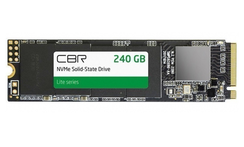 SSD накопитель CBR Lite M.2 2280 240 ГБ (SSD-240GB-M.2-LT22)